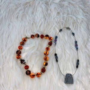 Set of two necklaces